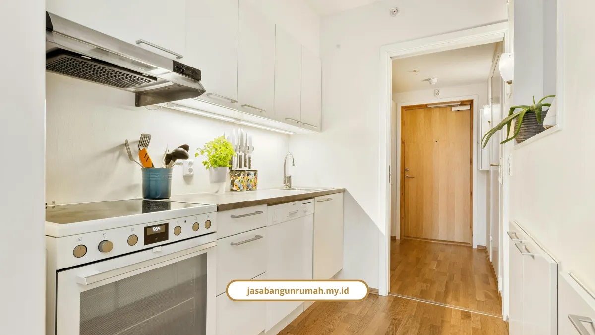 10 desain dapur rumah subsidi minimalis untuk lahan sempit
