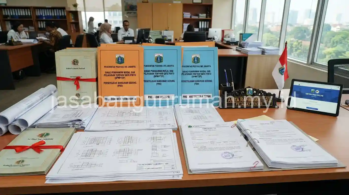 Kelengkapan dokumen pengurusan PBG di wilayah Jakarta