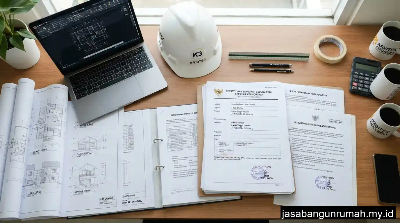 Kelengkapan dokumen untuk pengajuan PBG rumah tinggal